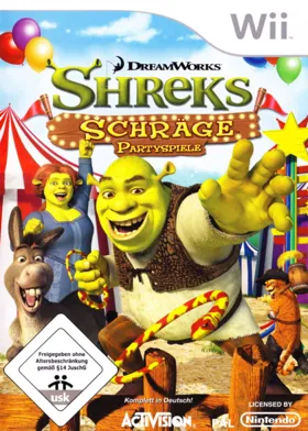 Shrek's Carnival Craze Party Games box cover front